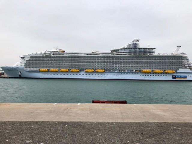 syphony of the seas inaugural call 03042018 1